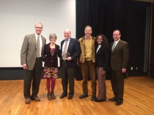Pope Foundation and NC Theatre staff and board members at the 2016 United Arts Council of Wake County Support of the Arts Awards.