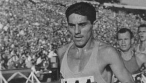 Six-time All-American UNC runner Jim Beatty broke multiple American and world records during his career in the late 1950s and 1960s. Photo courtesy of UNC athletics.